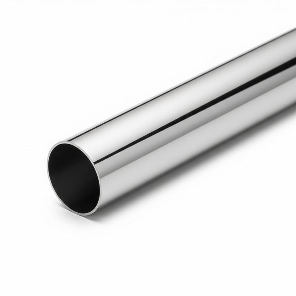 Polished Straight Tubing - 304 Stainless Steel