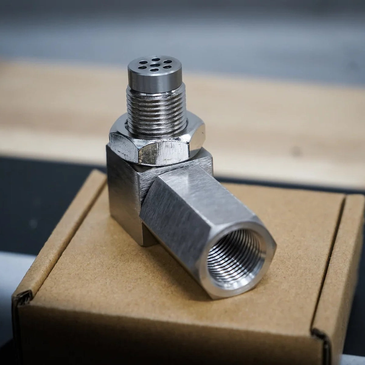 O2 Sensor Spacer — Stainless, M18 x 1.5 | Straight or 90°