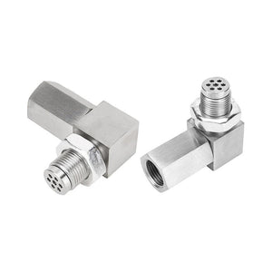 O2 Sensor Spacer — Stainless, M18 x 1.5 | Straight or 90°