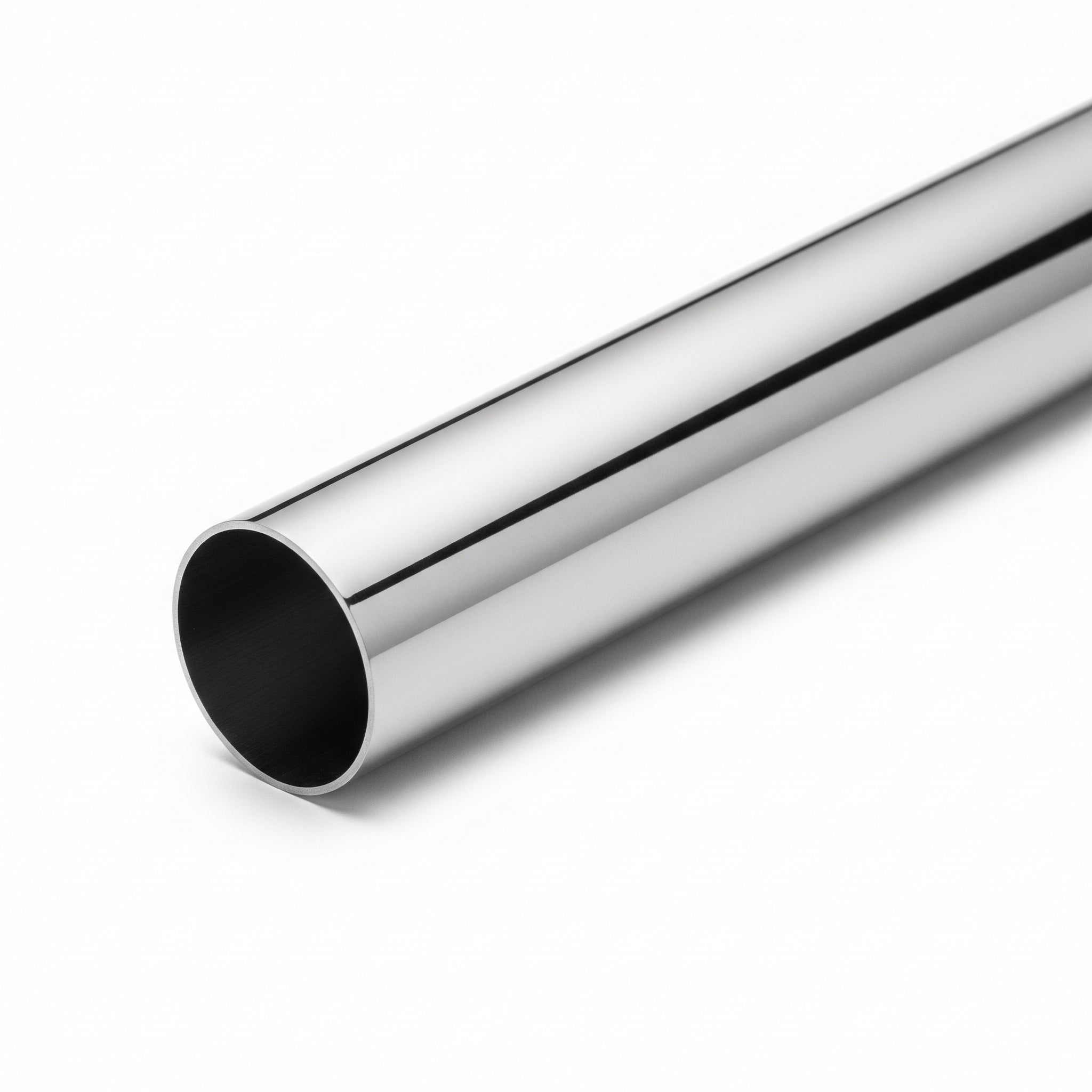 Polished Straight Tubing - 304 Stainless Steel