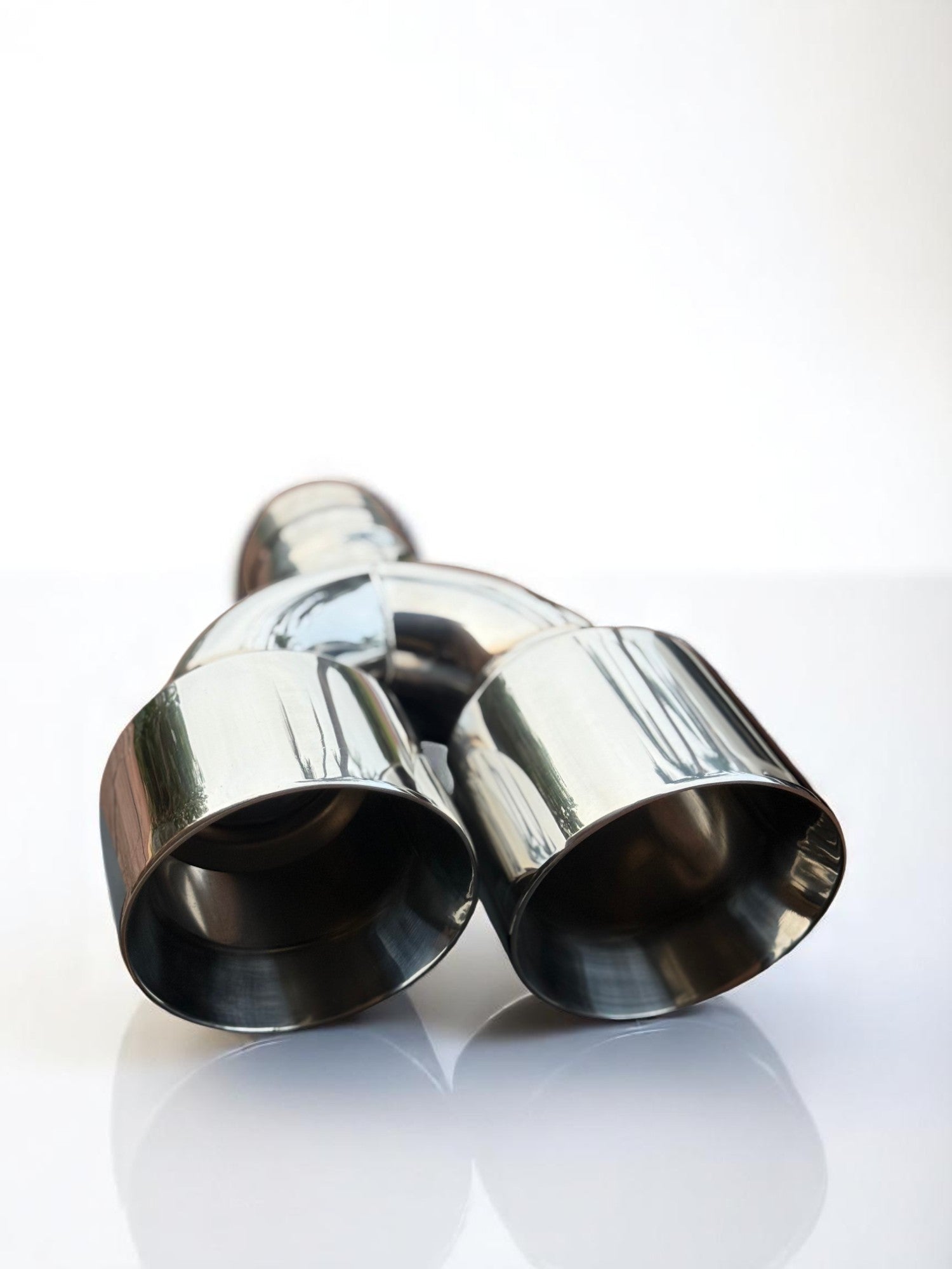Twin Rolled Exhaust Tips – 304 Stainless Steel