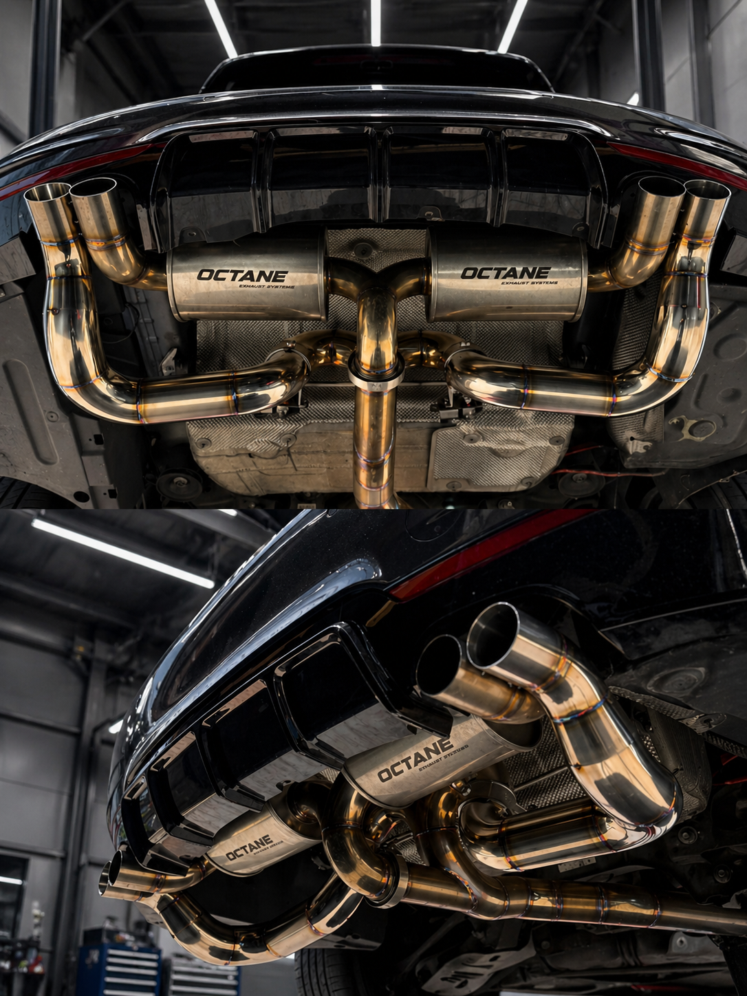 BMW REAR EXHAUST