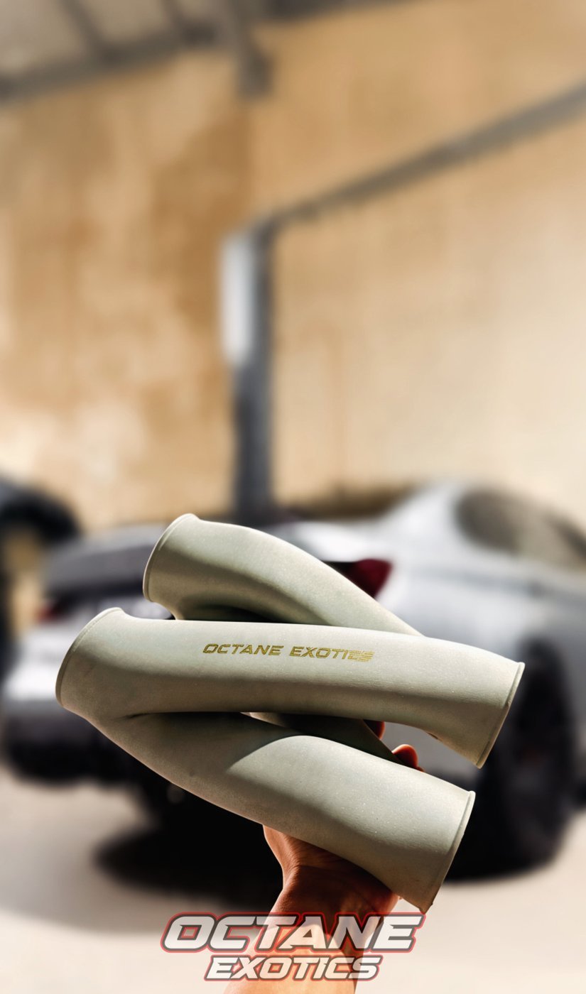 Burnt titanium tips